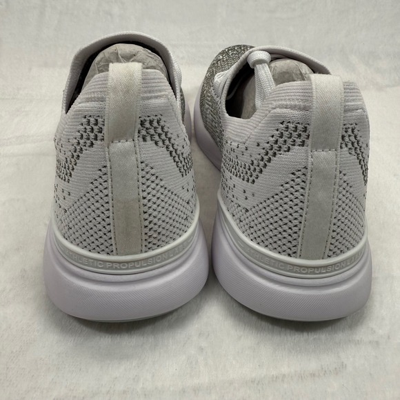 APL Techloom Breeze Running Shoe White Fatigue Ombre Lightweight Size 7 - Picture 8 of 13
